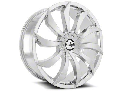 Azara AZA-507 Chrome 5-Lug Wheel; 22x8.5; 38mm Offset (05-15 Tacoma)
