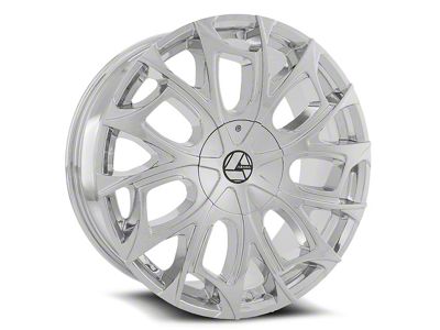 Azara AZA-512 Nano Chrome 5-Lug Wheel; 22x8.5; 38mm Offset (05-15 Tacoma)