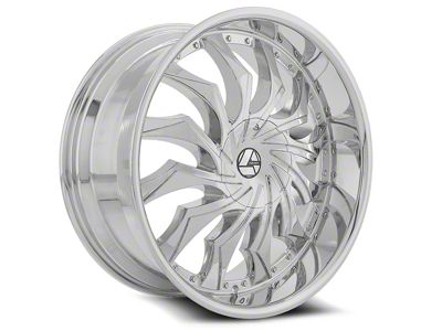 Azara AZA-515 Chrome 5-Lug Wheel; 22x8.5; 38mm Offset (05-15 Tacoma)