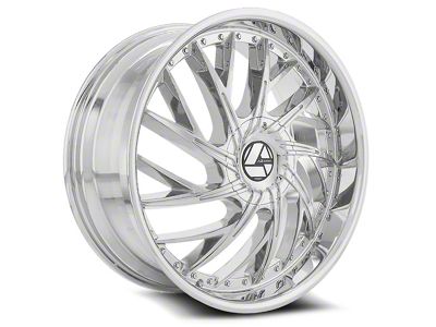 Azara AZA-516 Chrome 5-Lug Wheel; 22x8.5; 38mm Offset (05-15 Tacoma)