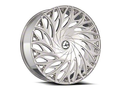 Azara AZA-525 Chrome 6-Lug Wheel; 30x9.5; 22mm Offset (17-24 Titan)
