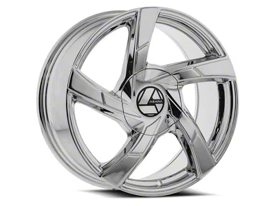 Azara AZA-524 Nano Chrome 6-Lug Wheel; 22x9.5; 22mm Offset (16-24 Titan XD)