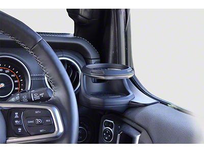 Azuto Door Mounted Cup Holder; Passenger Side (20-25 Jeep Gladiator JT)