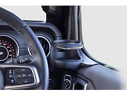 Azuto Door Mounted Cup Holder; Passenger Side (18-25 Jeep Wrangler JL)