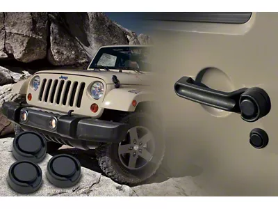 Azuto Key Hole Covers (07-18 Jeep Wrangler JK)