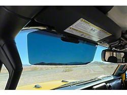 Azuto Sun Visor; Driver Side (18-25 Jeep Wrangler JL)