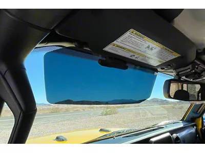 Azuto Sun Visor; Driver Side (18-25 Jeep Wrangler JL)