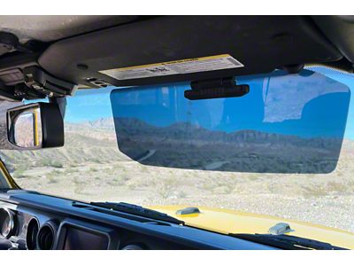 Azuto Sun Visor; Passenger Side (18-25 Jeep Wrangler JL)