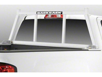 BackRack Open Headache Rack Frame; White (04-24 Titan)