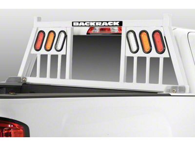 BackRack Three Light Headache Rack Frame; White (07-21 Tundra)
