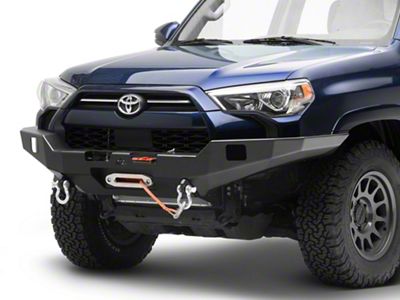 Backwoods Adventure Mods Hi-Lite Overland Front Bumper; Black (14-24 4Runner)