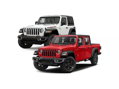 Bad Ass Mounts A-Pillar/Ditch Light Mounts (20-25 Jeep Gladiator JT)