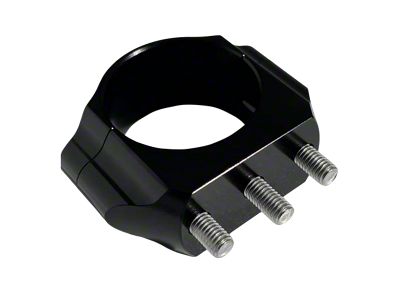 Bad Ass Mounts 2-Inch Roll Bar Clamp; Black (Universal; Some Adaptation May Be Required)