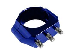 Bad Ass Mounts 2-Inch Roll Bar Clamp; Blue (Universal; Some Adaptation May Be Required)
