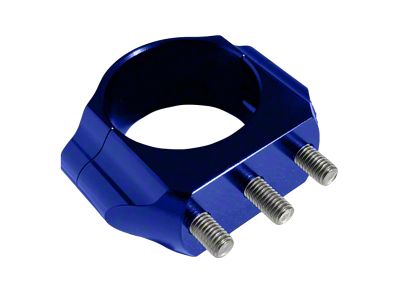 Bad Ass Mounts 2-Inch Roll Bar Clamp; Blue (Universal; Some Adaptation May Be Required)