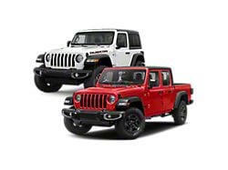 Bad Ass Mounts A-Pillar/Ditch Light Mounts (18-25 Jeep Wrangler JL)