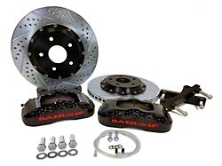 Baer Pro+ Front Big Brake Kit with 14-Inch Rotors; Black Calipers (20-26 Jeep Gladiator JT)