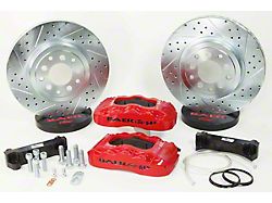 Baer Pro Front Big Brake Kit with 13.50-Inch Rotors; Red Calipers (20-25 Jeep Gladiator JT)