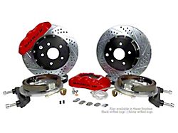 Baer Pro+ Rear Big Brake Kit with 14-Inch Rotors; Red Calipers (20-26 Jeep Gladiator JT)
