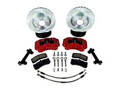 Baer 6T Front Big Brake Kit with 13.50-Inch Rotors; Desert Sand Calipers (07-25 Jeep Wrangler JK & JL)