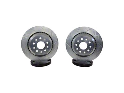 Baer Claw Performance Slotted Rotors; Rear Pair (18-26 Jeep Wrangler JL w/ 350mm Vented Rear Rotors)