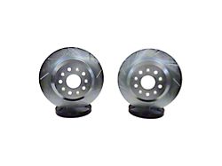 Baer Claw Performance Slotted Rotors; Rear Pair (18-26 Jeep Wrangler JL w/ 342mm Solid Rear Rotors)