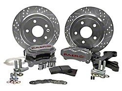 Baer SS4 Rear Big Brake Kit with 12-Inch Rotors; Silver Calipers (18-25 Jeep Wrangler JL)