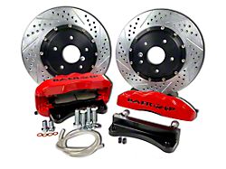 Baer Pro+ Front Big Brake Kit with 14-Inch Rotors; Black Calipers (07-18 Jeep Wrangler JK)