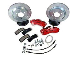Baer 6T Front Big Brake Kit with 13.50-Inch Rotors; Desert Sand Calipers (05-23 6-Lug Tacoma)