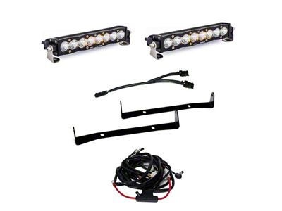 Baja Designs Dual 10-Inch S8 Grille Light Bar Kit (14-18 4Runner TRD)