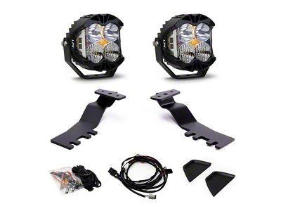 Baja Designs LP4 LED Lights with A-Pillar Mounting Brackets (25-26 4Runner)