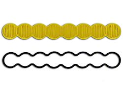 Baja Designs S8 Wide Driving Lens Kit; Amber