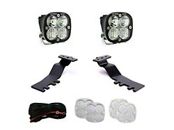 Baja Designs Squadron Sport LED Lights with A-Pillar Mounting Brackets (25-26 4Runner)
