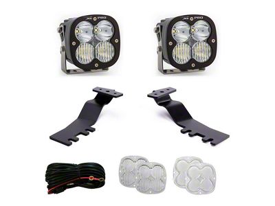 Baja Designs XL Pro LED Lights with A-Pillar Mounting Brackets (25-26 4Runner)