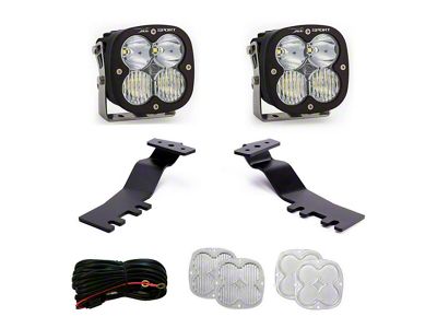 Baja Designs XL Sport LED Lights with A-Pillar Mounting Brackets (25-26 4Runner)
