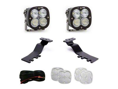 Baja Designs XL80 LED Lights with A-Pillar Mounting Brackets (25-26 4Runner)