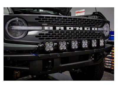Baja Designs 6 XL Linkable Bumper Light Kit for Factory Plastic Front Bumper (21-25 Bronco)