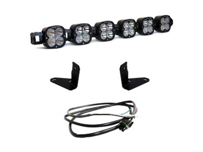 Baja Designs 6 XL Linkable Bumper Light Kit for Factory Steel Front Bumper (21-25 Bronco w/ Upfitter Switch)