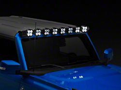 Baja Designs 8 XL Linkable Roof Light Bar Kit (21-26 Bronco w/ Upfitter Switch)