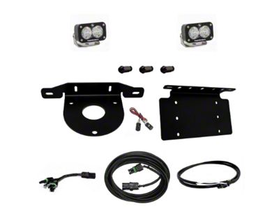 Baja Designs Dual S1 Reverse Light Kit with License Plate Mount (21-25 Bronco w/ Upfitter Switch)