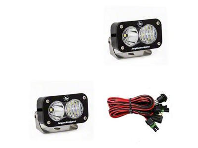 Baja Designs S2 Pro LED Lights; Driving/Combo Beam (Universal; Some Adaptation May Be Required)