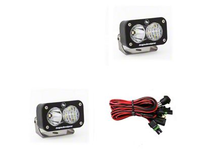 Baja Designs S2 Sport LED Lights; Driving/Combo Beam (Universal; Some Adaptation May Be Required)