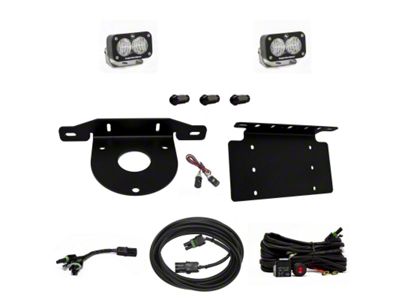 Baja Designs Dual S2 Sport Reverse Light Kit with License Plate Mount (21-25 Bronco)