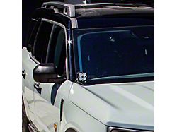 Baja Designs Squadron Pro LED Lights with A-Pillar Mounting Brackets (21-26 Bronco Sport)