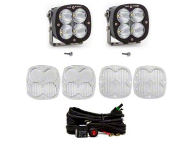 Baja Designs XL Pro LED Lights with A-Pillar Mounting Brackets (21-25 Bronco)