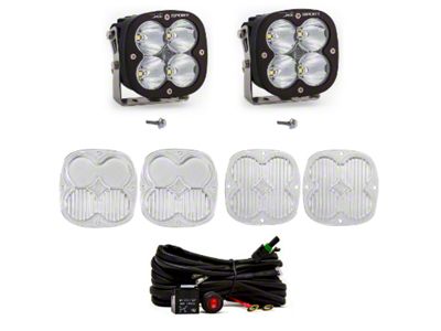 Baja Designs XL Sport LED Lights with A-Pillar Mounting Brackets (21-25 Bronco)