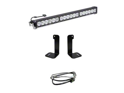 Baja Designs 30-Inch OnX6+ Bumper Light Bar Kit (20-25 Jeep Gladiator JT w/ Upfitter Switch)