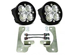 Baja Designs Squadron-R SAE LED Fog Light Pocket Kit; Clear (20-26 Jeep Gladiator JT Launch Edition, Rubicon)