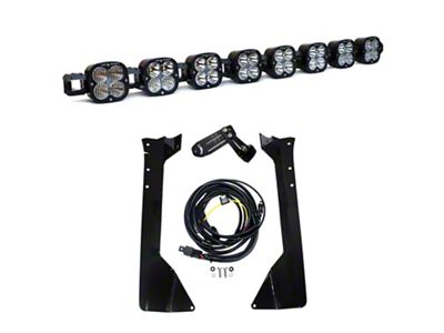 Baja Designs 8 XL Linkable Roof Light Bar Kit (07-18 Jeep Wrangler JK)