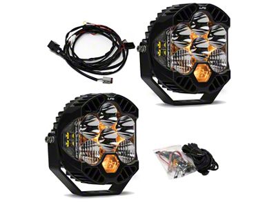 Baja Designs LP6 Steel Bumper Light Kit (18-25 Jeep Wrangler JL Rubicon)